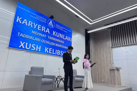 “Karyera kuni” mehnat yarmarkasi oʻtkazildi.